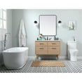 thumbnail image 6 of Elegant Decor Boise 42" MDF Single Bathroom Vanity with Backsplash in Mango Wood, 6 of 8
