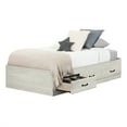 thumbnail image 3 of South Shore Ulysses Twin 3-Drawer Mates Bed Winter Oak, 3 of 8