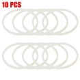 thumbnail image 1 of BUYISI Durable Seal Ring O-Ring Rubber Sealing Seals Silicone Waterproof Blenders Replacement White 4/6/10Pcs Accessories, 1 of 4