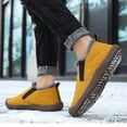 thumbnail image 4 of jsaierl Chaussures Décontractées Confortables pour Couples Femmes Hommes Hiver Résistantes à l'Eau Plates Doublées de Polaire, 4 of 9