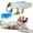 Gray Size:L, variant on Racifhz Dog Vest Pet Evaporative Jacket Summer Heat Relief Body Wrap Lightweight Breathable For Outdoor Walking Running Hiking Training Activities For Dogs , Gray Size:S