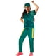 thumbnail image 2 of KANY Ropa olímpica breakdance Disfrde Halloween para Hombres mujeres adultas, Breakdance ropa para adultos Vestuario para espectáculos, Traje verde con solapa #23 Mujeres M, 2 of 8