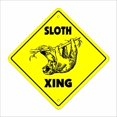 thumbnail image 2 of SignMission X-SLOTH Panneau 12 x 12 Po. Sloth Zone de Croisement Xing, 2 of 4