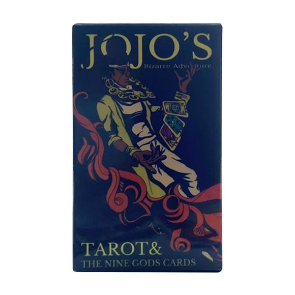 84pcs Jo Jos Bizarre Adventure Tarot Cards Deck Cosplay Props Board Game Party Supplies For Family Gathering