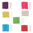 thumbnail image 3 of Paquete de de papel de , , azúcar, bricolaje, herramienta para , manualidades, 4 pulgadas / 6 pulgadas Amarillo yotijar Palillos de paleta de papel Pop Lollipop, 3 of 10