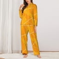 thumbnail image 2 of Kdxio Happy Halloween Women's Pajama Sets Long Sleeve Button Down Sleepwear Nightwear Soft Pjs Lounge Sets-X-Large, 2 of 7