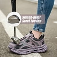 thumbnail image 3 of AUXDIQ Steel Toe Work Shoes for Women Construction Industrial Safety Sneakers, 3 of 6