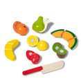 thumbnail image 3 of Melissa & Doug Cutting Fruit Set - Wooden Play Food Kitchen Accessory, Multi, 3 of 8