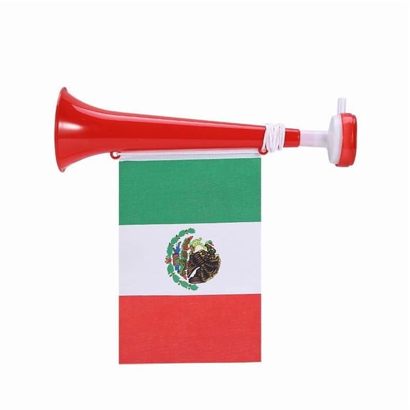 Handheld Horn Loud Noise Makers for Sporting Events Hand Push Pump Bullhorn for Football Soccer Match Birthday Party Car Boat Safety Equipment Fog Horn Cheer-leading Fans