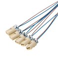 thumbnail image 4 of ODETOJOY G9 Light Bulb Socket Ceramic Lamp Base Holder Connector Led Halogen Light Lamp Bulb Holder Base with Cable Lead, 4 of 4