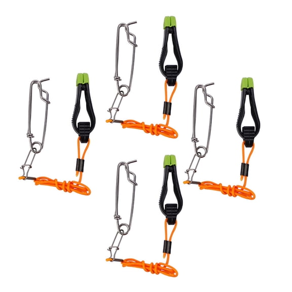 Fishing Tackle Power Grips Line Release Clip Weight Clip for Planer Board Trolling Fishing Downrigger Release