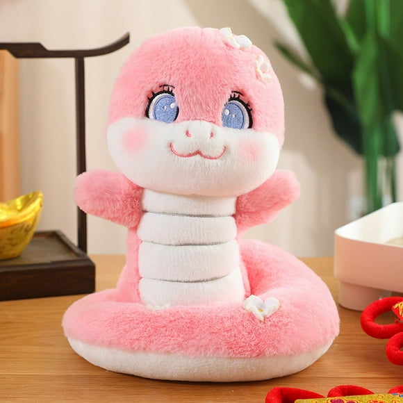 Bwiyojiz 9.84" Stuffed Animals Toys The Snake Mascots Doll Plushs Cartoons Dolls Toy, Gifts for Friend