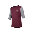 thumbnail image 1 of IXS MTB Jersey ¾-Arm Carve X Raisin/Graphite, purple, M, 1 of 1