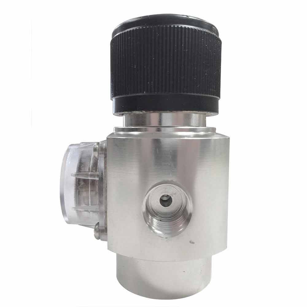 Interstate Pneumatics WRCO2L CO2 Regulator Aluminum Body 0-60 PSI with 3 Preset Settings 15PSI, 30PSI & 60PSI