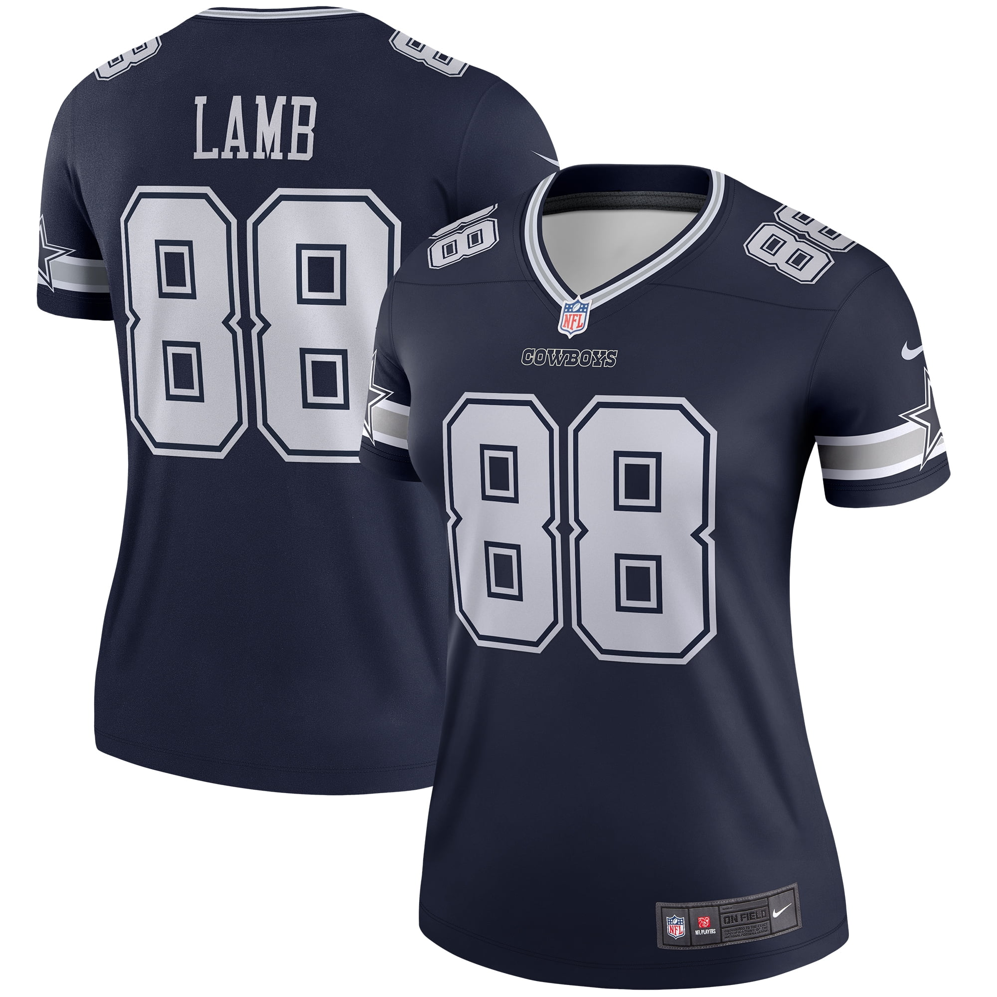 CeeDee Lamb Dallas Cowboys Nike Women's Legend Jersey - Navy - Walmart ...