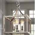thumbnail image 6 of Hampton Bay Boswell Quarter 3-Light Brushed Nickel Pendant with Weathered Wood Accents, 6 of 6