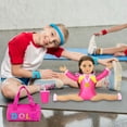 thumbnail image 7 of ZITA ELEMENT 18 Inch Doll Clothes Accessories Set - Doll Gymnastics Pink Leotard, Shoes, Gym Bag, Medal, Water Bottle & Hair Accessories for 18" Dolls  (No Doll), 7 of 7