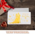 thumbnail image 3 of CTIRCHIU 3Pcs Card For Greeting Or Congratulation With Paper Material For Couples At Wedding Day, 3 of 8