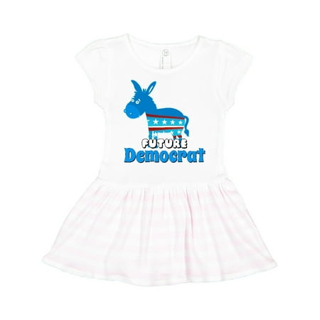 

Inktastic Future Democrat Gift Toddler Girl Dress