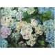 thumbnail image 1 of Cuadro Decorativo - jardín de hortensias Jr  Impresión en canvas, estrechado, 1 of 2