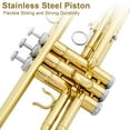 Ktaxon Bb Standard Trumpet for Beginners,Trumpet for Student with Hard