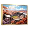 thumbnail image 2 of Designart "Patchwork Stadium Illumination" Stadiums Floater Framed Wall Art Prints, 2 of 5