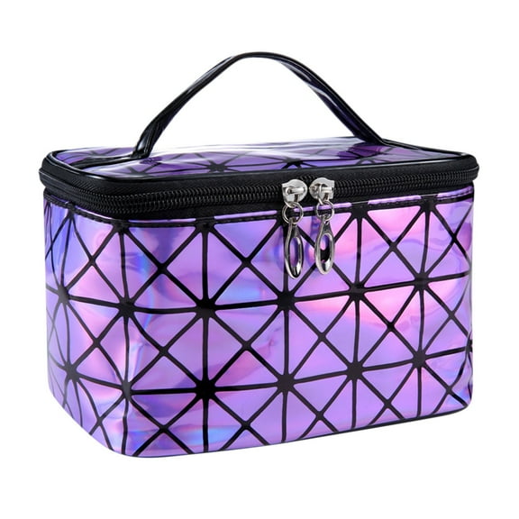EUDIDV Ornament Storage Portable Makeup Bag With Large Storage Capacity, Exquisite And High-end Travel Storage Box, Wash Bag Storage Bins