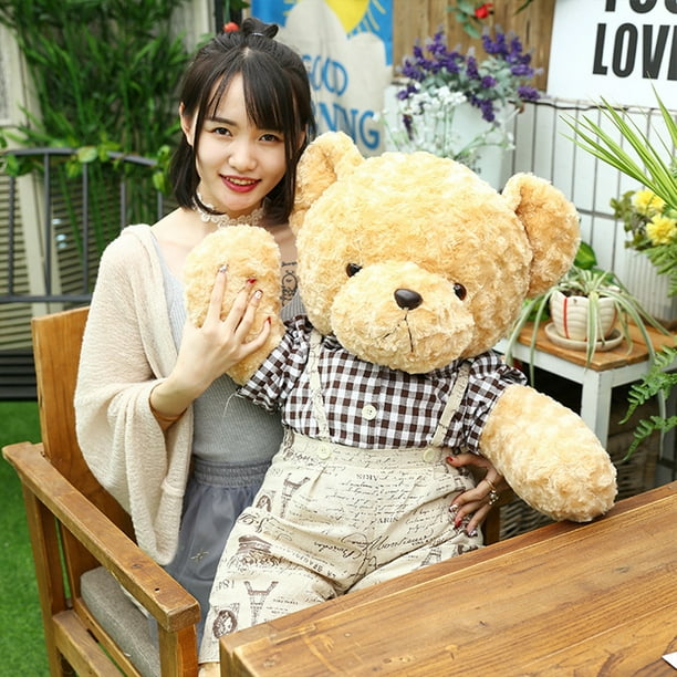 60/100cm Plush Doll Cute Teddy Bear Stuffed Animals Plush Doll For