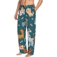 thumbnail image 6 of Yiaed Dogs Print Men's Lounge Pants, Loose PJ Bottoms, Long Pajama Pants for Men-Small, 6 of 6