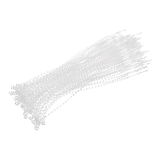 Uxcell Wax rope Hang Tag String Snap Lock Price Tag Fastener Ties