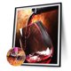 thumbnail image 2 of Wdftyju Kit de pintura de diamante 5D DIY verter vino tinto cuadro de mosaico de taladro cuadrado completo Wdftyju 6uh5ay1vp6yj7cd1, 2 of 9