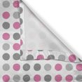 thumbnail image 4 of Ambesonne Geometric Valance Pack of 2, Polka Dots Motifs, 42"X12", White Grey Pink, 4 of 5