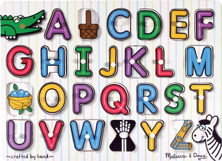 melissa and doug alphabet art puzzle