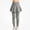 Gray, variant on Girls Leggings with Skirt Stretch High Waist Comfortable Athletic Workout Activewear Pull On Casual Everyday Pink Size 7
