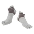 thumbnail image 4 of 2x Calcetines de suave con punta para diario Mal Crew Calcetines de bota Medias - gris inconfundible Colco Calcetines Five Fingers, 4 of 8