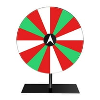 balikha Tabletop Roulette Wheel Prize Turntable Heavy Duty Base Fortune Wheel Game Wheel for Home Parties Supermarkets Birthday Shops A