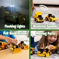 thumbnail image 3 of Set de juguetes Sunny Days John Deere con luces y sonido para 5 vehículos, 3 of 7