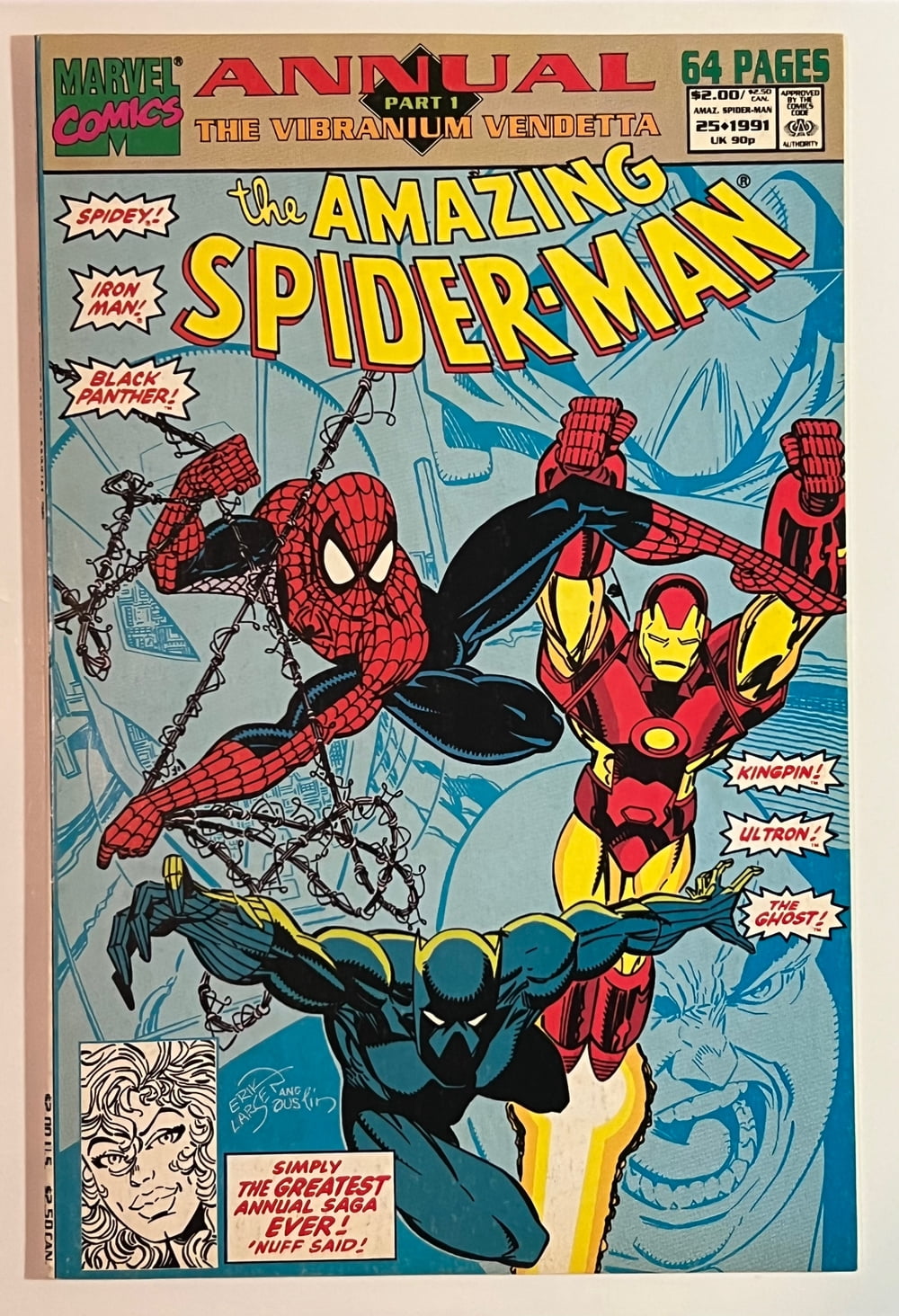 Cover of The Amazing Spider-Man Annual #25