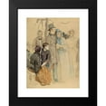 thumbnail image 2 of Eero Järnefelt 15x18 Black Modern Framed Museum Art Print Titled - Flora Festival on Kumtahti Field (1918), 2 of 5