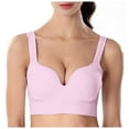 thumbnail image 3 of SUYOLL Women's Brassiere Seamless Molded Cup Sports Bra for Fitness Breathable Solid Color Beautiful Back Cool Comfort Fabric, 3 of 4