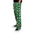 thumbnail image 2 of Rick and Morty Happy Human Holidays Green Lounge Pants (Adult Medium), 2 of 5