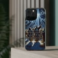 thumbnail image 3 of DistinctInk Hybrid (Acrylic / TPU) Clear Slim Fit Case for Apple iPhone 13 Pro MAX (6.7" Screen) - "The Shepherds' Glorious Praise: Luke 2:20", 3 of 8