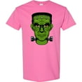thumbnail image 3 of Inktastic Halloween Frankenstein Head T-Shirt, 3 of 5