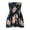 Blue, variant on Women's Strapless Tube Top Smocked Non- Y2k Backless Bandeau Tops Summer Sleeveless Floral Printed Going out Tshirts Black L