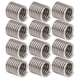 thumbnail image 2 of 50 piezas de Inserto de rosca de alambre Sincero Kit de reparación de orificios de tornillo de buje de acero inoxidable 5-402D, 2 of 9