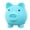 Blue, variant on Cute Blue Piggy Bank for Kids & Adults – Fun Plastic Money Box Decorative Savings Jar, Ideal Gift for Boys and Girls