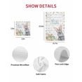 thumbnail image 7 of Happy Easter Kitchen Dish Towels for Drying Dishes Set of 2, Spring Bunny Easter Eggs Floral Gray Wood Waffle Weave Microfiber Hand Tea Bathroom Towels Quick Dry & Absorbent Towel 12x12, 7 of 7
