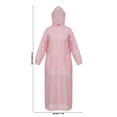 thumbnail image 3 of Adult Raincoat, Unisex Full Body Heavy Rain Poncho with Hood, Waterproof Windproof Breathable Rain Jacket for Outdoor Cycling, Camping, Hiking, Fishing, Travel, Emergency Use, 3 of 6