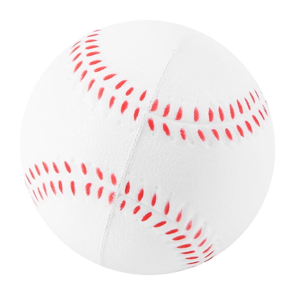 Sport Baseball Reduced Impact Baseball 10Inch Adult Youth Soft Ball for Game Competition Pitching Catching Training,1 x Baseball,White