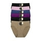 thumbnail image 1 of Paquete 6 Pantaletas Microfibra Likra, Bikini Corte Clásico, 1 of 3